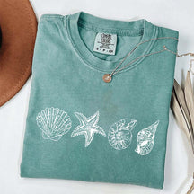 Seashell Coastal Aesthetic T-Shirt