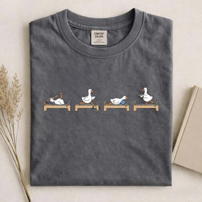 Funny Goose Pilates Minimal Animal Gym T-Shirt