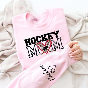 Personalized Hockey Mom Sweatshirt