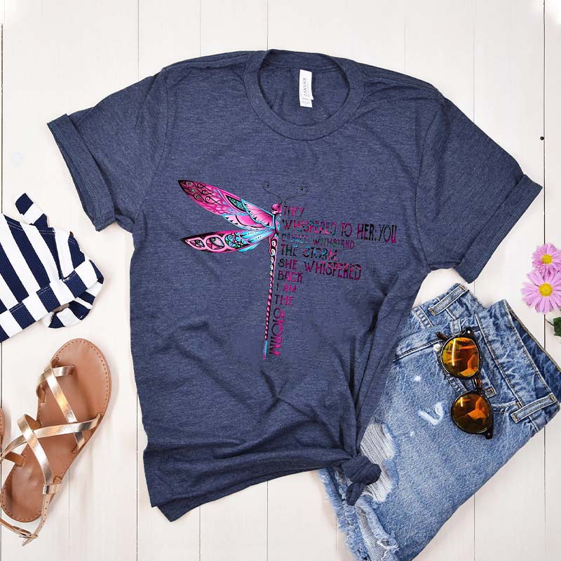 I Am The Storm Dragonfly T-Shirt