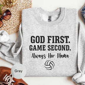 Mama Volleyball Faith Sweatshirt