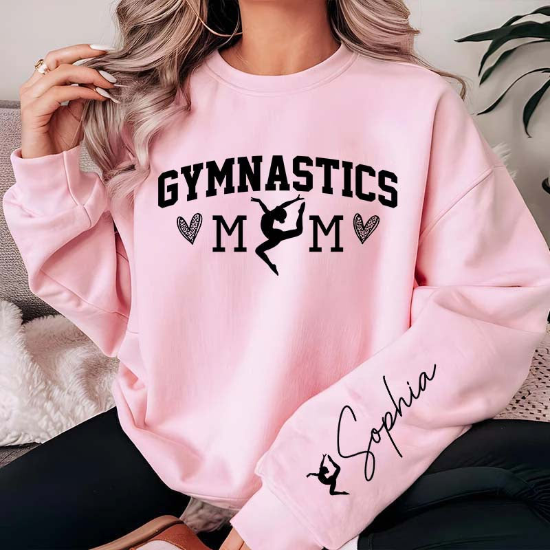 Personalized Gymnastics Mom Sweatshirt