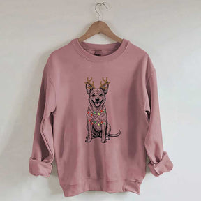 Heeler Australian Cattle Dog Christmas Sweatshirt