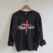 Cross Christmas Sweatshirt