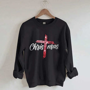 Cross Christmas Sweatshirt