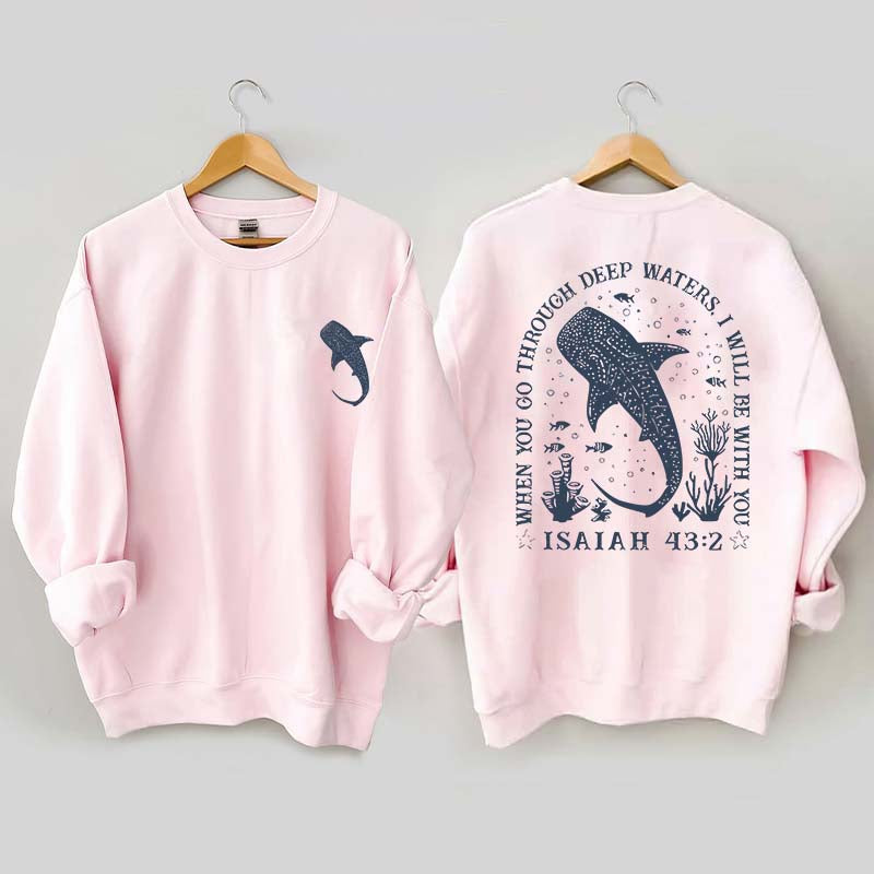 Ocean Faith Whale Shark Sweatshirt