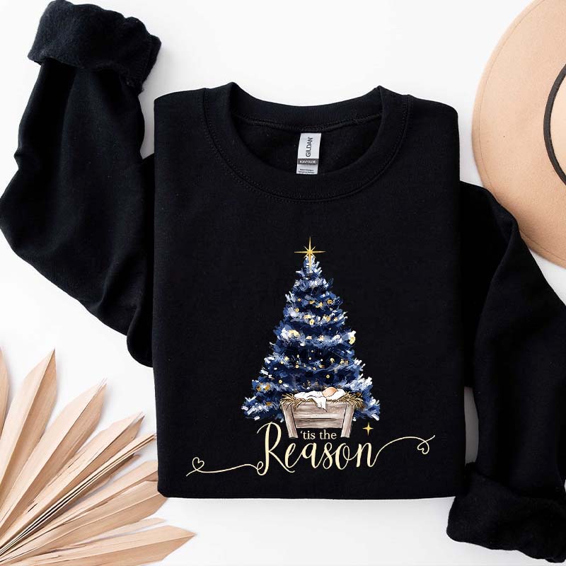 Nativity Greatest Gift of all Christmas Sweatshirt