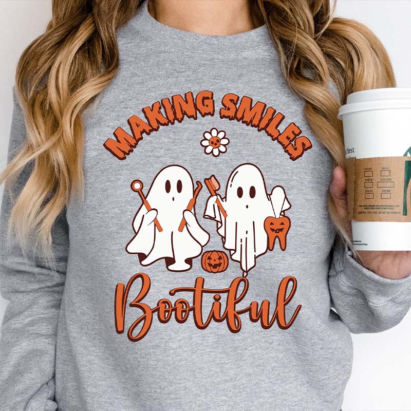 Halloween Dentist Teeth Dental Squad Sweatshirt