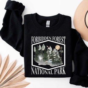 Retro Funny Forbidden Forest National Park Sweatshirt