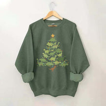 Dinosaurs Christmas Tree Sweatshirt
