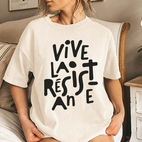Vive La Résistance Feminist T-Shirt