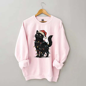 Cat Christmas Sweatshirt