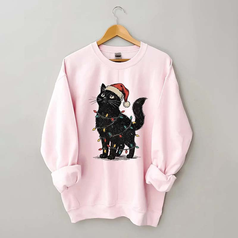 Cat Christmas Sweatshirt