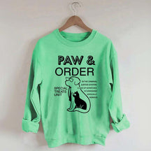 Paw And Order Fur Mama Sweatshirt