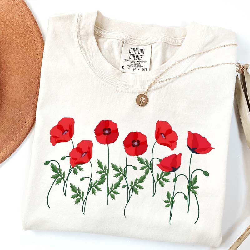 Red Poppies T-Shirt