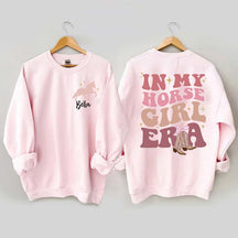 Custom In My Horse Girl Era Sweatshirt