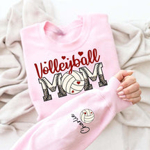 Custom Volleyball Mom Love Sweatshirt