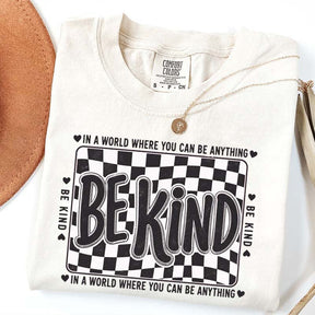 Checkered Be Kind T-Shirt