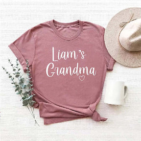 Personalized Grandma T-Shirt