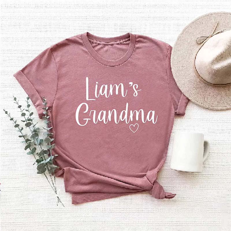 Personalized Grandma T-Shirt
