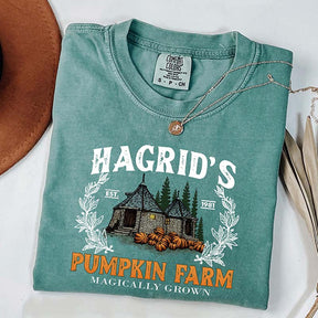 Hagrid Pumpkin Fall Wizard T-Shirt