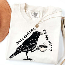 Raven Crow Coffee T-Shirt