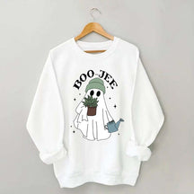 Crazy Plant Lady Ghost Sweatshirt