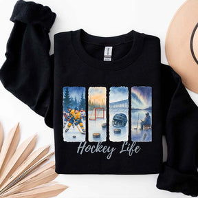 Cute Hockey Mom Life Sweatshirt