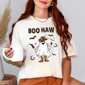 Comfort Colors Boo Haw Ghost Cowboy T-Shirt