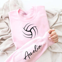 Personalized Volleyball Player Sweatshirt