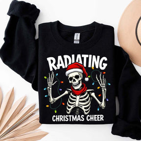 Radiating Christmas Cheer Sweatshirt