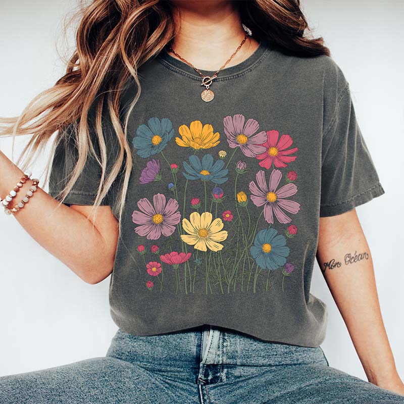 Comfort Colors Wildflower T-Shrit