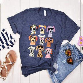 Cute Dog Puppy Graphic T-Shirt