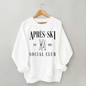 Apres-Ski Social Club Skiing Sweatshirt
