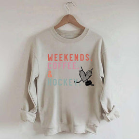 Game Day Hockey Mom Sweatshirt