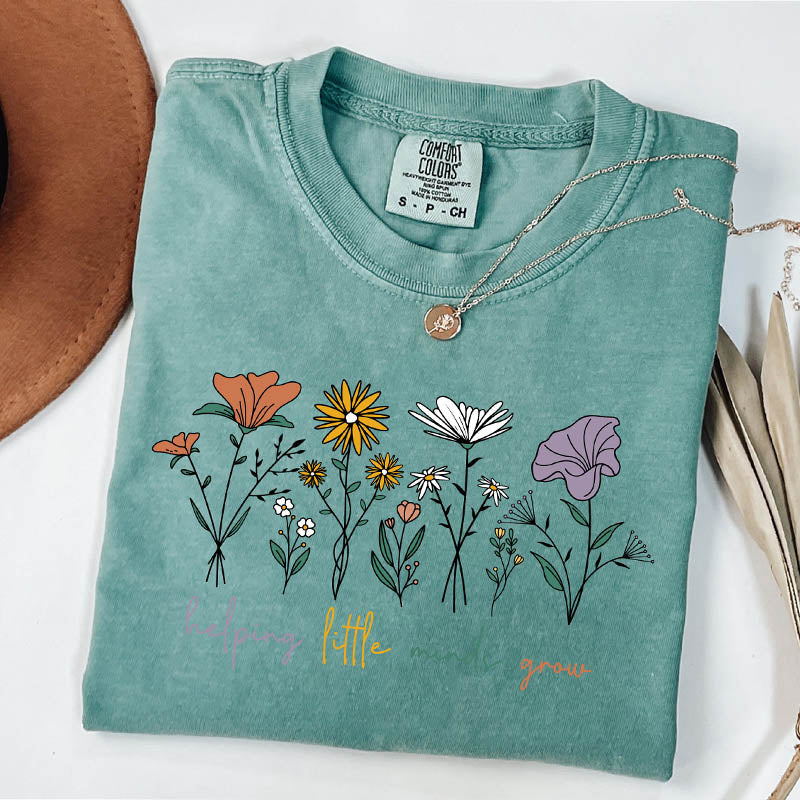 Cute Helping Little Minds Grow T-Shirt