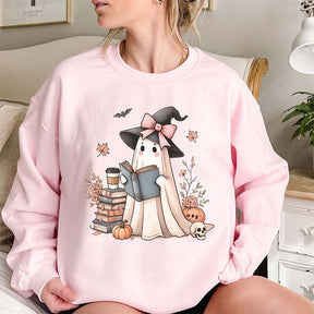 Bookish Ghost Pumpkin Sweatshirt