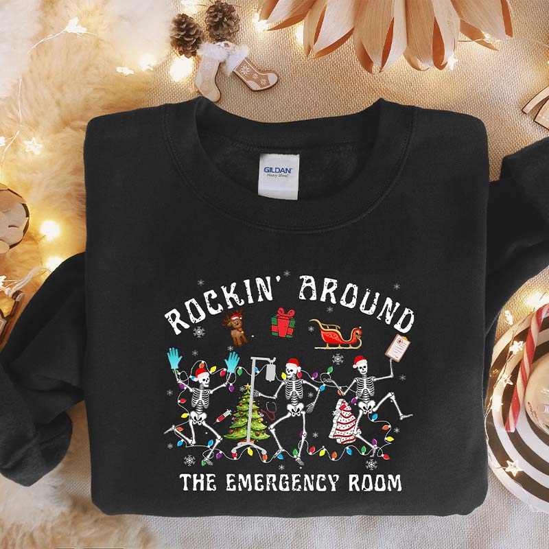 Christmas ER Nurse Sweatshirt