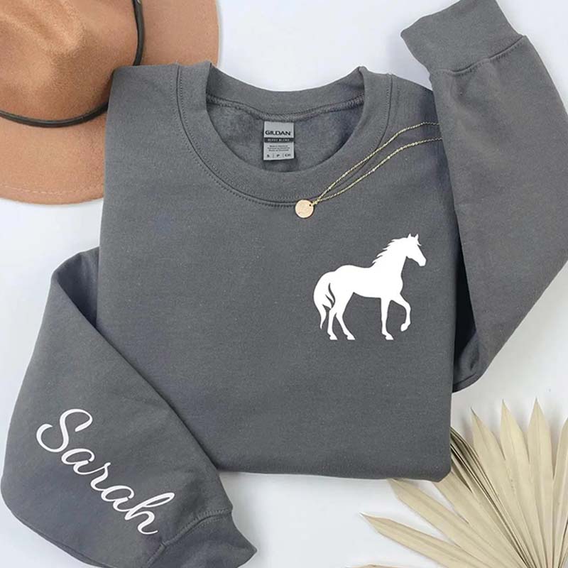 Personalized Equestrian Sweatshirt