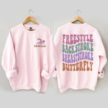 Personalized Name Swim Sweatshirt
