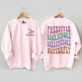 Personalized Name Swim Sweatshirt
