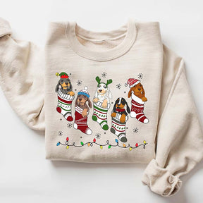 Dachshund Christmas Sweatshirt