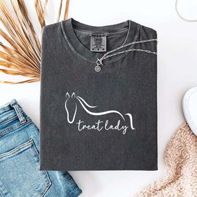 Treat Lady Horse Lover T-Shirt