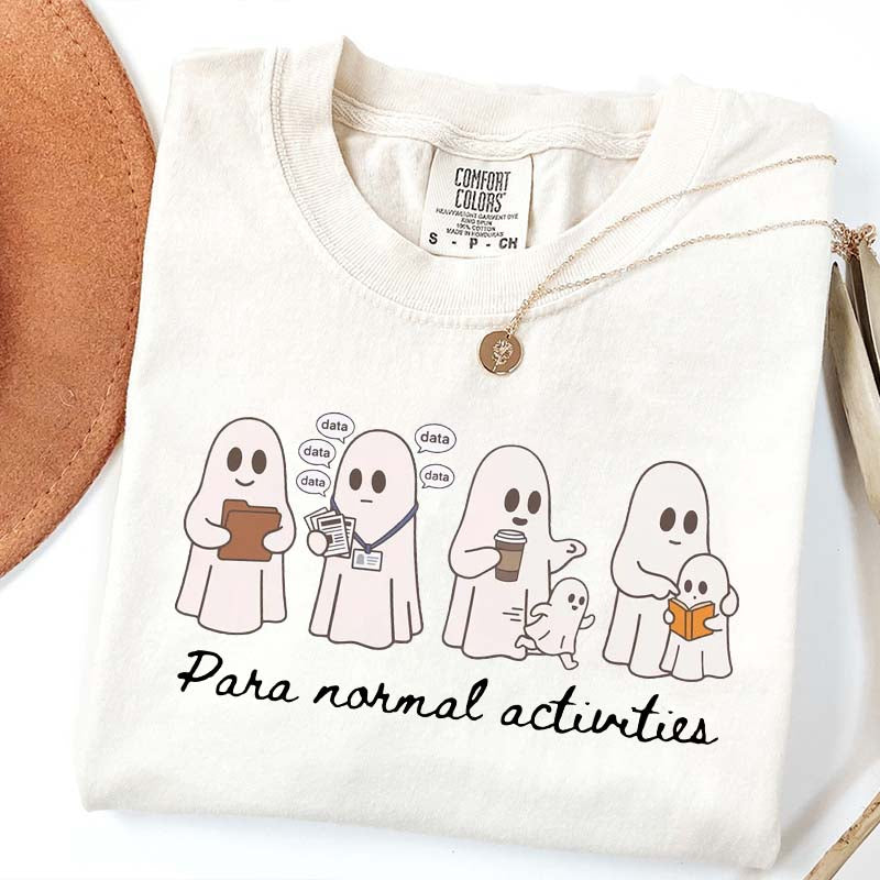 Paraprofessional Halloween Teacher T-Shirt
