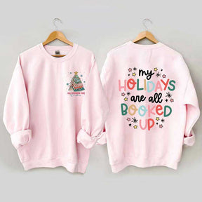 All Booked For Christmas Lovers Sweatshirt