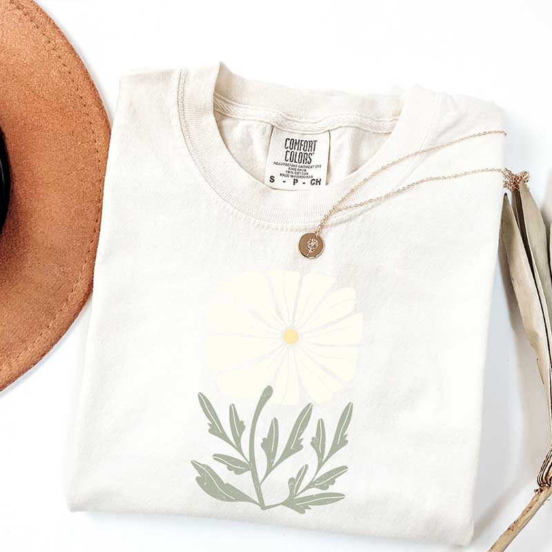 Daisy Flower Spring Floral T-Shirt