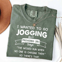 I Just Wanted To Go Jogging T-Shirt