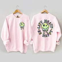 Lift Heavy Be Happy Comfort Colors Sweatshirt