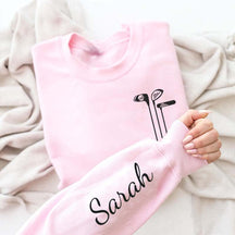 Custom Name Golf Sweatshirt