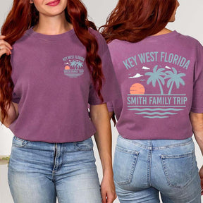Personalized Family Beach Vacation T-Shirt